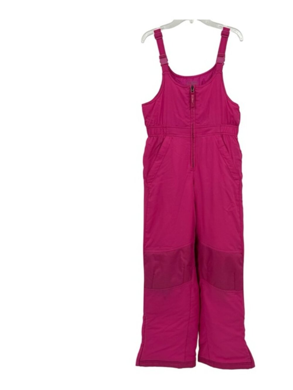 L.L. BEAN Snow Bibs- PINK - SIZE Girls Size 12 - Picture 2 of 12